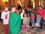 Katedra Siedlce - Błogosławieństwo dzieci oraz przyborów szkolnych